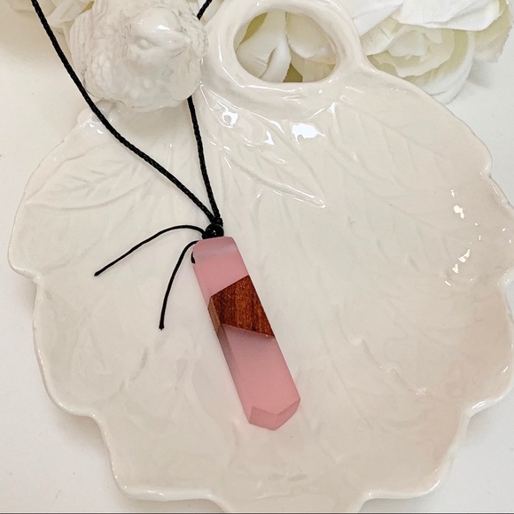 LAST ONE. Rope Pendant Necklace - Picture 3 of 5